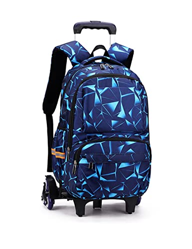 Mochila Escolar con Ruedas Trolley Bag Equipaje Infantil Mochilas Carro Infantiles Bolsas Escolares Tipo Casual Escuela Cabina Niños Galaxia 6 Rondas