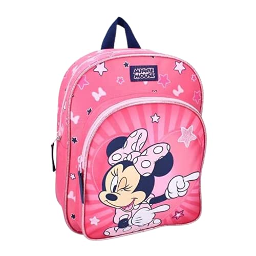 Mochila infantil Vadobag Minnie Mouse para guarderías, 30 x 25 x 11 cm, para niñas