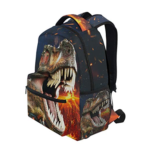 Mochila para el colegio de niño con diseño 3D de dinosaurio T-Rex. Mochilas estupendas para niños, adolescentes, para viajes, portátil, etc.