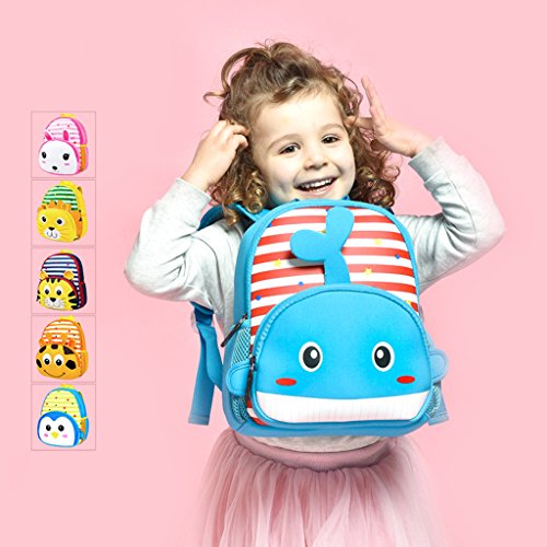 Mochila para niños, guardería Infantil Mochila para niños pequeños Mochilas Escolares Boy Girl Kindergarten Animal Cartoon Preescolar Mochila 2-6 años