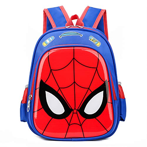 Mochila para niños Spiderman, bolsa impermeable 3D, mochila superhéroe 3D Mochila Mochilas para niños Camping Senderismo.