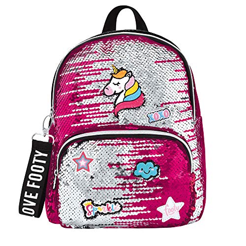 Mochila Unicornio con Lentejuelas Reversibles para Niña | Mochila de paseo | Mochila pequeña