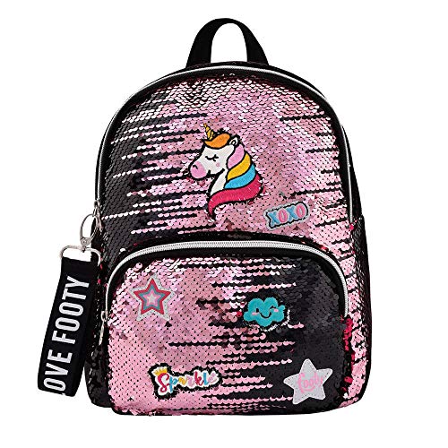 Mochila Unicornio con Lentejuelas Reversibles para Niña | Mochila de paseo | Mochila pequeña