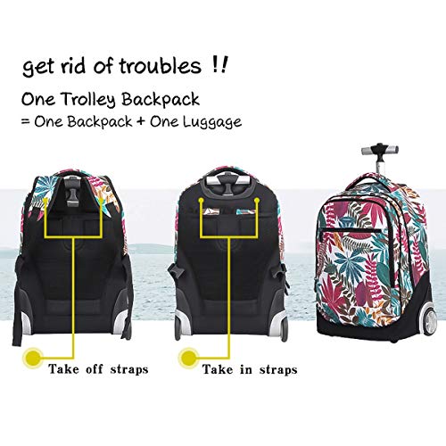 Mochilas Escolares Con Ruedas, Mochila Escolar Para Niños Con Rueda Gran Capacidad Maleta Infantil Caja Trolley, Equipaje De Bolsillo De La Escuela Portátil 19 inch