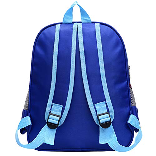 Mochilas Infantiles Guarderia Mochilas Infantiles Patrulla Canina Bolsas Escolares De Dibujos Animados para Niñas Y Niños De 3 A 6 Años Azul