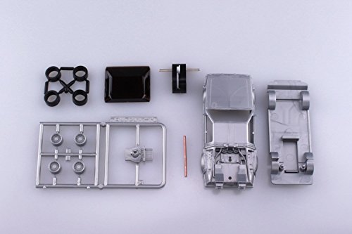 Modelo de Coche Delorean Kit de Montaje de Regreso AL Futuro Parte 2 Escala 1/43 10cm AOSHIMA Original