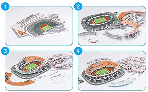 Modelo De Rompecabezas En Estadio 3d, Rompecabezas De Golden State Warriors Arena, Modelos Arquitectónicos Emblemáticos De Bricolaje, Divertidos Rompecabezas Para Adultos Y Niños, Regalos Recuerdos