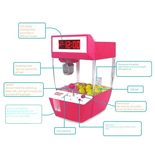 Mogzank Doll Claw Machine Slot Game Vending Candy Machine Grabber Arcade Desktop Caught DiversióN MúSica Juguetes Divertidos Gadgets NiñOs