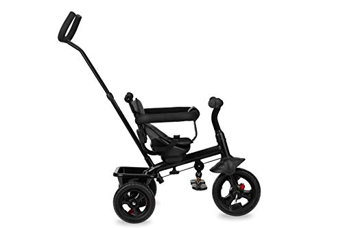 MOMI Iris Triciclo Infantil 5 en 1 con función de Buggy, para niños de 9 Meses a 5 años, Estructura Estable, Asiento 360 ° con cinturón de Seguridad de 5 Puntos, reposapiés