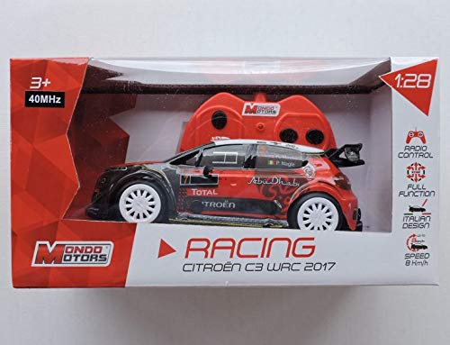 Mondo Motors - 1/28 - Coche teledirigido - Citroen C3 WRC 2017 - 40 mHz