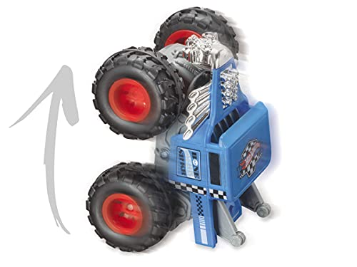 Mondo Motors - Hot Wheels Monster Trucks Bone Shaker - Coche teledirigido para niños - Color Azul - 63649