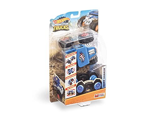 Mondo Motors - Hot Wheels Monster Trucks Bone Shaker - Coche teledirigido para niños - Color Azul - 63649