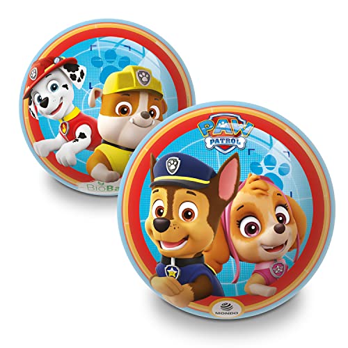 Mondo Toys Bio Ball - Balón Paw Patrol Bio - para Niña/Niño - Multicolor - BioBall - 26017