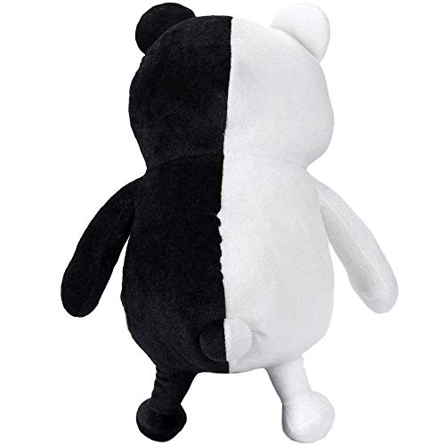 Monokuma Muñeco de Peluche Juguetes Cosplay Animales de Peluche Juguetes Súper Lindos Figuras de Acción de Felpa Cumpleaños Creativo para Niños Niñas (25 CM)