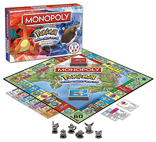 Monopoly: Pok'mon - Kanto Region Edition - Inglés