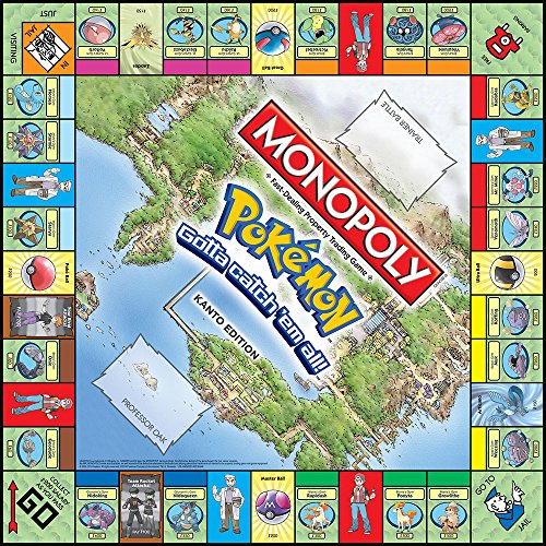 Monopoly: Pok'mon - Kanto Region Edition - Inglés