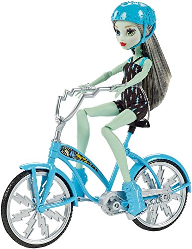 Monster High Boltin' Bicycle Frankie Stein Doll & Vehicle