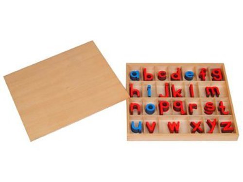 Montessori Small Movable Alphabets w/ Box by Kid Advance