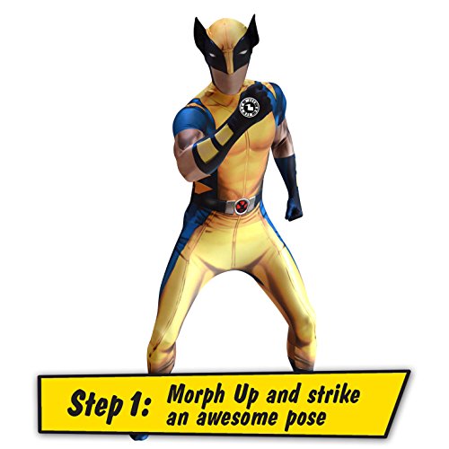 Morphsuits - Disfraz Wolverine, Multicolor (delux digital), talla L (161cm-177cm) , color/modelo surtido