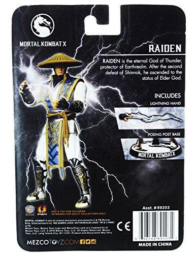 Mortal Kombat X 89203 Figura Raiden de 3.75 Pulgadas