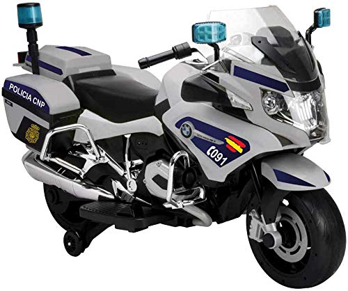 Moto POLICÍA Nacional para NIÑOS DE BATERÍA 12V