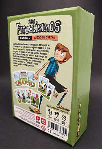 Moulin Roty LOS FUTBOLÍSIMOS: Campo 4 Juego de Cartas