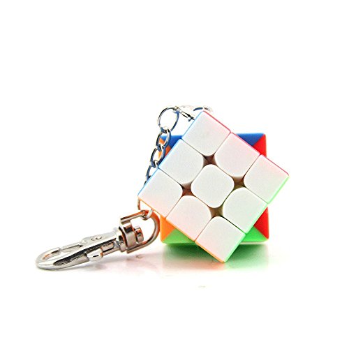 Moyu 3x3 Mini cubo llavero cubo liso colgante niños Puzzle regalo 30mm & 35 mm & 40 mm | Dingze (30mm)