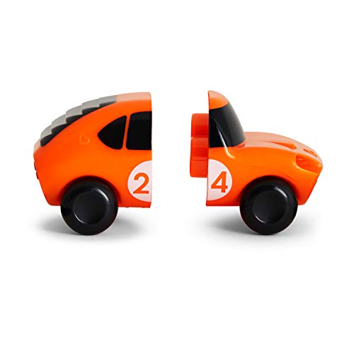 Munchkin - Juguete De Baño Magnet Motors - 2 Coches Magnéticos, Colores Surtidos