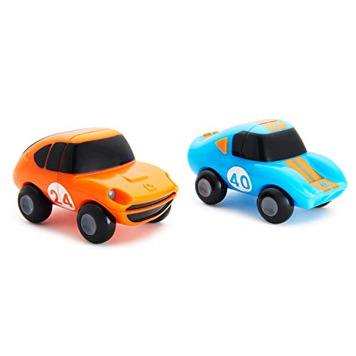 Munchkin - Juguete De Baño Magnet Motors - 2 Coches Magnéticos, Colores Surtidos