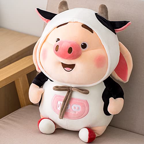 Muñeco De Peluche De Cerdo De Dibujos Animados, Almohada para Niños, Regalo para Niñas, Lindo Muñeco De Trapo, Cojín para Sofá, Juguetes De Peluche para Decoración De Habitación De Niños