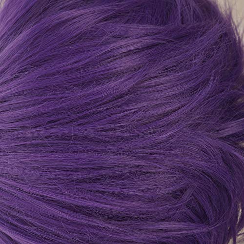 MUZI WIG Anime Cosplay Peluca con Gorra de Peluca Gratis para My Hero Academia (Shinsou Hitoshi)