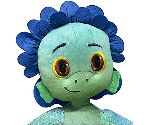 M&X Luca Pixar Pixar Disney Luca Alberto Seamonster Peluche Muñeca Muñeca Lu-CA Peluche Animales Peluche Toys Regalos para Niños Día de San Valentín Cumpleaños de Navidad,Luca