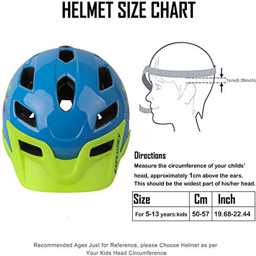 MXXQQ Casco De Bicicleta para Niños, Casco para Niños Pequeños con Certificación CPSC CE para Niños De 5 A 13 Años, 15 Ventas Casco De Monopatín, para Patinaje En Bicicleta, Patineta,Verde