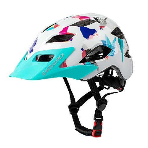 MXXQQ Casco De Bicicleta para Niños, Casco para Niños Pequeños con Certificación CPSC CE para Niños De 5 A 13 Años, 15 Ventas Casco De Monopatín, para Patinaje En Bicicleta, Patineta,Verde