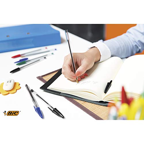 My BIC Box Caja de 124 productos de escritura – 75 bolígrafos, 24 portaminas, 8 cintas correctoras, 7 rotuladores, 8 rotuladores y 2 barras de pegamento blanco (21 g)