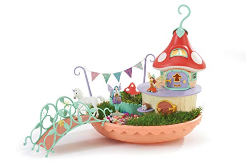 My Fairy Garden Toy Set & Nightlight - Fairies Light Garden para que los niños de 4 años se planten ellos mismos.