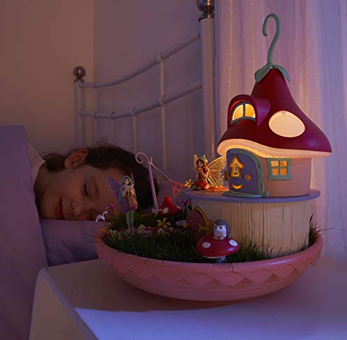 My Fairy Garden Toy Set & Nightlight - Fairies Light Garden para que los niños de 4 años se planten ellos mismos.