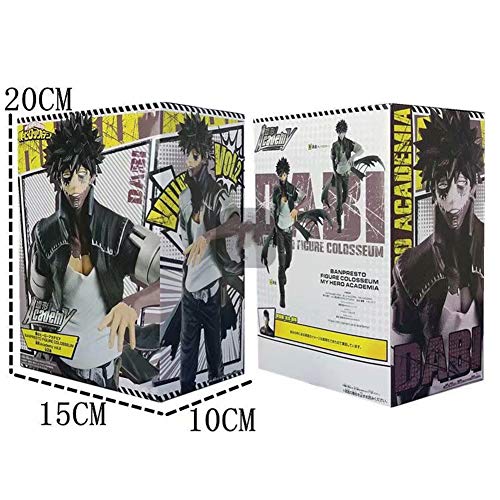 My Hero Academia dabi Figura de Acción Juguetes 18cm Boku no Hero Academia Anime Figuras Modelo de Juguete