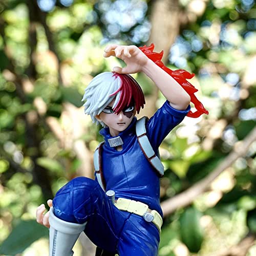 My Hero Academia Figura de Acción Todoroki Shoto Anime Personaje Modelo Estatua Acción Figura Niños Juguete 15cm,Todoroki Shoto