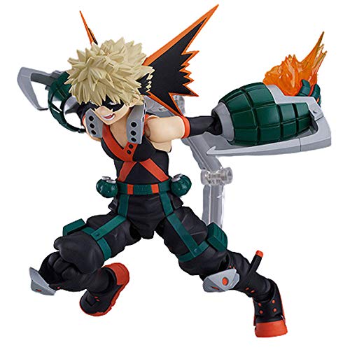 My Heroes Academia Bakugou Katsuki Figura de Acción Anime Figma Figura de Colección Estatua Juguetes de Regalo para Niños-14CM