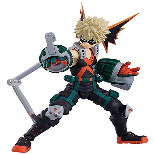 My Heroes Academia Bakugou Katsuki Figura de Acción Anime Figma Figura de Colección Estatua Juguetes de Regalo para Niños-14CM