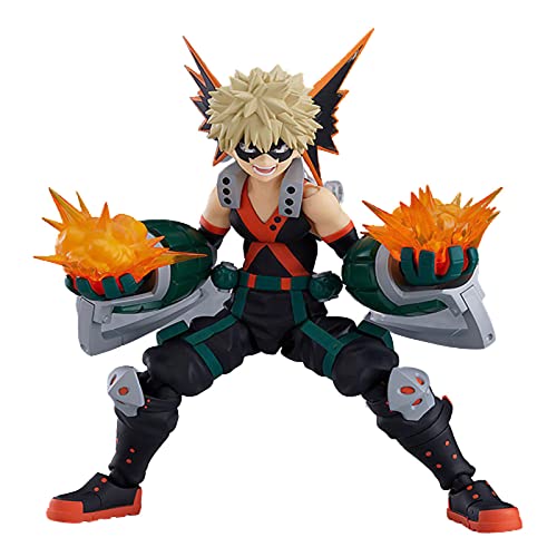 My Heroes Academia Bakugou Katsuki Figura de Acción Anime Figma Figura de Colección Estatua Juguetes de Regalo para Niños-14CM