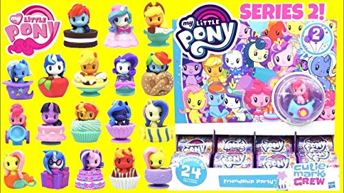 My Little Pony Cutie Mark Crew Series 2 - Paquete de 10 ciegas para fiesta de la amistad