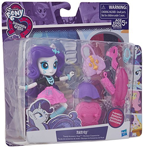 My Little Pony Equestria Girls Rarity Trendy Accessories Shop Set