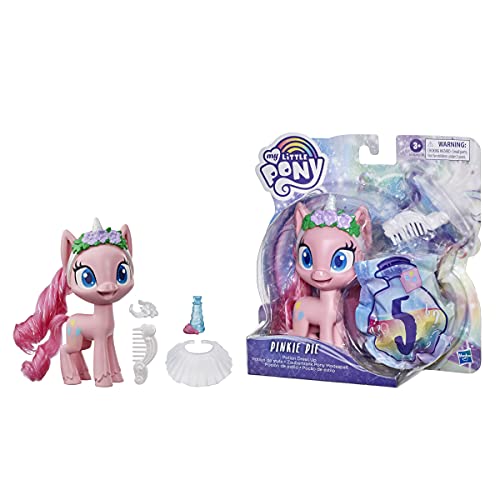 My Little Pony Pinkie Pie - Figura de Poni (12,5 cm), Color Rosa