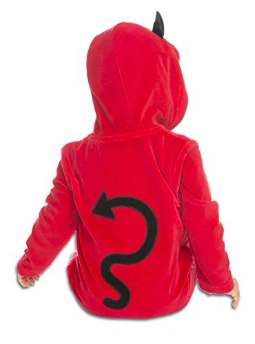 My Other Me Me-203964 Disfraz de diablillo bebé, unisex, 1-2 años (Viving Costumes 203964)