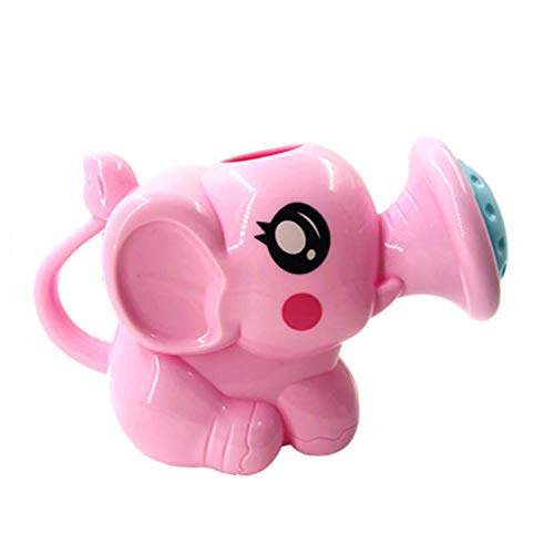 MYBOON - Regadera de Elefante pequeña Divertida para bebés y niños, Juguetes para Jugar al baño, regadera de plástico, regadera, Color Rosa