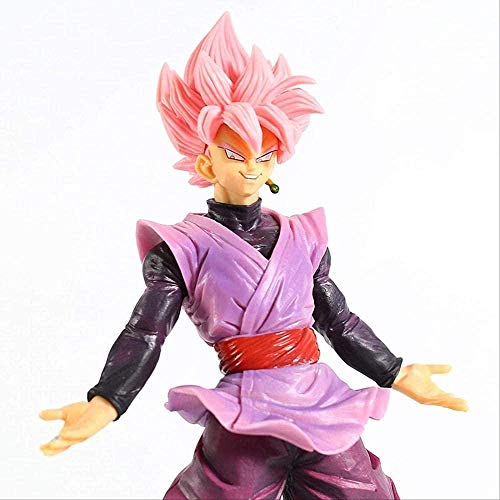 MYXFASITA Navidad muñecas Dragon Ball Z Rose Goku Black Zamasu Super Saiyan 4 Vegeta Dokkan Battle PVC Figura de acción de colección Modelo de Juguete 25cm OEI8