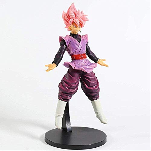 MYXFASITA Navidad muñecas Dragon Ball Z Rose Goku Black Zamasu Super Saiyan 4 Vegeta Dokkan Battle PVC Figura de acción de colección Modelo de Juguete 25cm OEI8