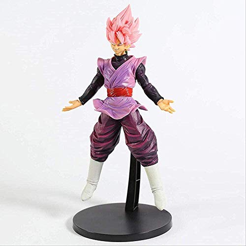 MYXFASITA Navidad muñecas Dragon Ball Z Rose Goku Black Zamasu Super Saiyan 4 Vegeta Dokkan Battle PVC Figura de acción de colección Modelo de Juguete 25cm OEI8